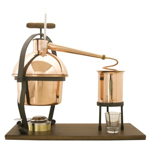 Distillatore rame 8 litri - in,