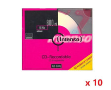 Intenso 10 CD-R  con Custodia