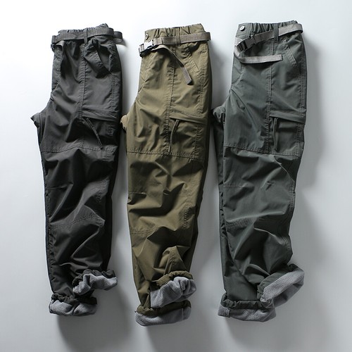 Pantalone uomo cargo invernale