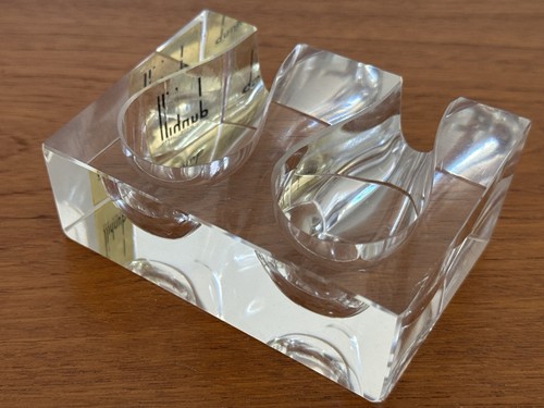 Dunhill vetro doppio portapipa - dunhill,