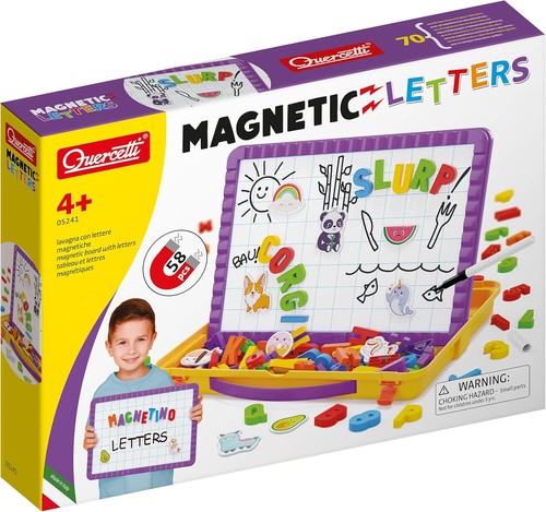 Lettere magnetiche con lavagna - con,