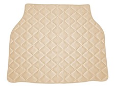 Beige EcoPelle Trapuntata Tappeto bagagliaio per Jaguar XJ X351 2009-2019