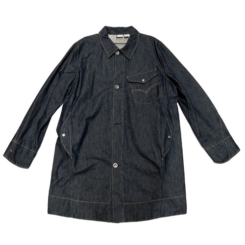 Giacca lunga denim levi - giacca, levi's