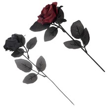  2 Pezzi Rose Finte Fiori