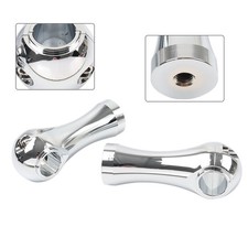 Morsetti alza manubrio CNC alti 2.0 per Harley Dyna Softail Road King con 1 barra