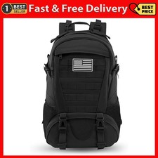 Zaino impermeabile nero 30L