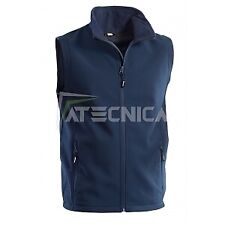 Gilet smanicato softshell tessuto tecnico AERRE RACE B 280gr elasticizzato S-XXL