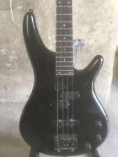 Ibanez SR600 1990 Made in Japan Basso Elettrico Passivo 24 Tasti Chitarra Nero