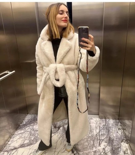 Cappotto pelliccia sintetica - pelliccia,