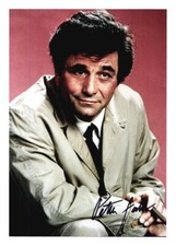 Biglietto autografo Peter Falk