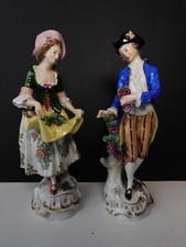 FIGURE IN PORCELLANA SAXE 