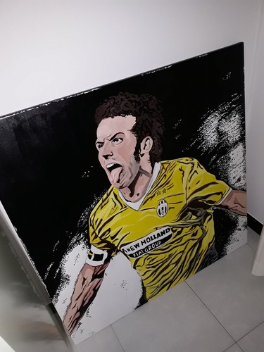 Quadro juventus del piero - juventus,