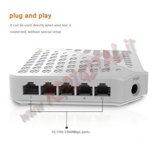 Hub switch sg50 tenda porte - switch,