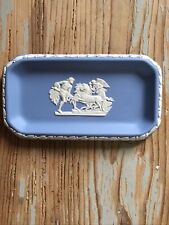 WEDGWOOD JASPER VASSOIO CAMMEO MITOLOGIA porcellana piatto oblong tray Azzurro 2