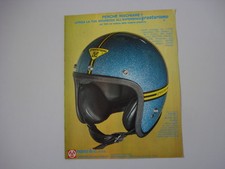 advertising Pubblicità 1972 CASCO NAVA SUPER JET FLAKE GRANTURISMO