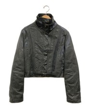 Giacca di pelle SPORT MAX nera