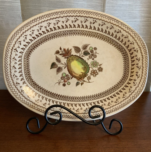 Staffordshire vecchio piatto - staffordshire,