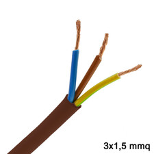 Cavo filo elettrico tripolare