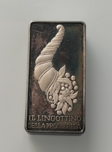Lingotto fortuna argento 999 - lingotto,
