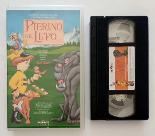 Vhs pierino lupo film - vhs,