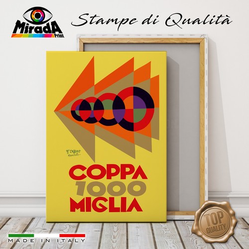 Quadro coppa mille miglia - quadro,