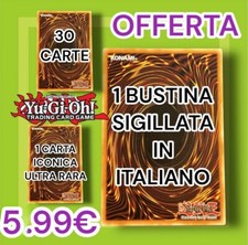 Yu Gi Oh Lotto Carte Yugioh Lotti bustine Cards Ita Idea Regalo Promo pacchetti