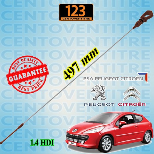 Asta controllo livello olio - asta,