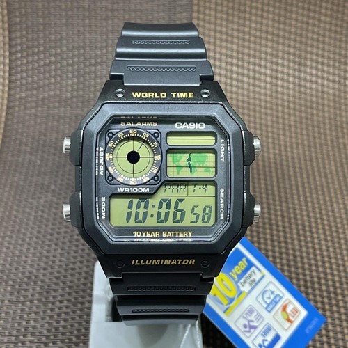 Orologio casio 1200wh 10 - ae-1200wh-1b,