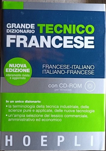 Grande dizionario tecnico - dizionario,