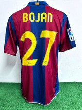 MAGLIA BARCELONA BOJAN MATCH WORN INDOSSATA SHIRT JERSEY CAMISETA 2007/2008 COA