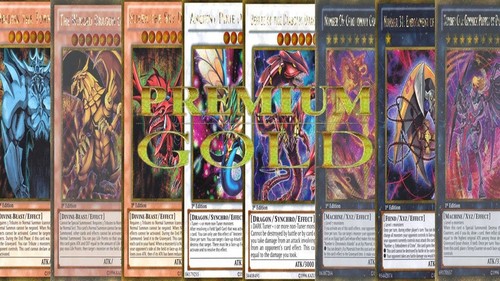 Yugioh oro premium segreta - yugioh,