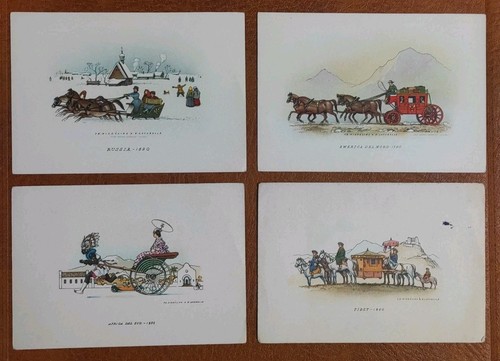 Lotto cartoline carrozze - 4,