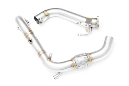 Downpipe acciaio inox per - inox,