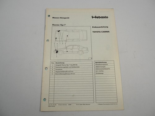 Toyota carina t19 - t19, 2,0