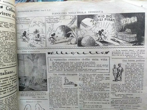 Primo topolino italia - primo, strisce