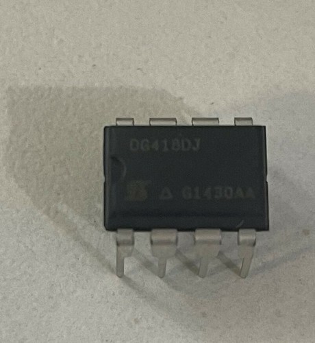 Dg418dj ohm resistance - ohm, on-resistance