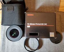 Sigma Obiettivo 10-20mm-F/4-5.6-AF EX DC HSM,Attacco CANON