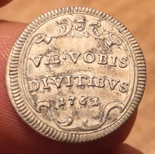 Moneta Mezzo Grosso 1761