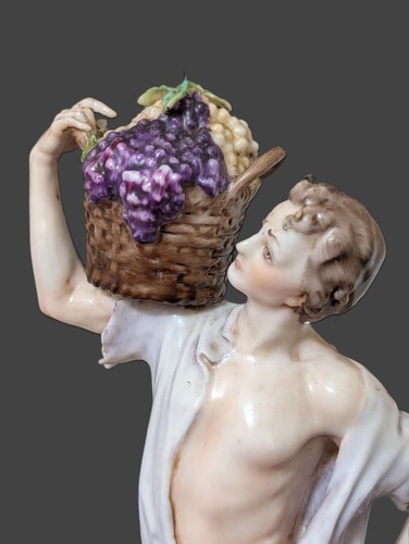 Statuina porcellana giuseppe - statuina,