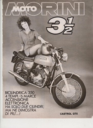 Advertising pubblicità moto - advertising,