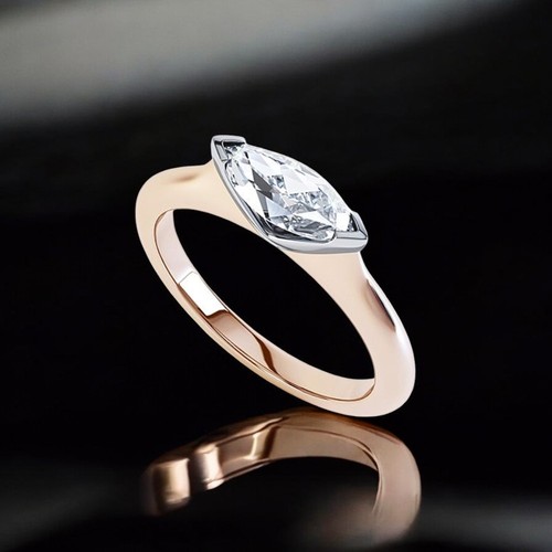 Anello fidanzamento con - anello, di