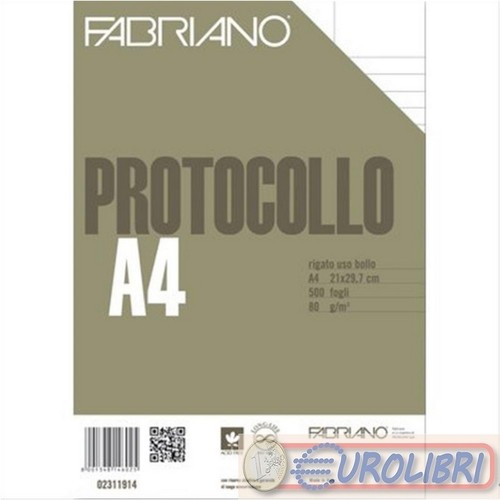 Fogli protocollo 500fg - protocollo,