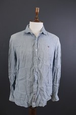 Men Napapijri Slim Linen Blue