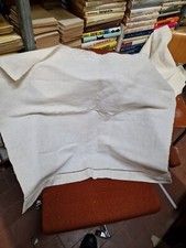 scampolo tessuto per tenda Canapa   h. 63x74 orlo a giorno Hemp Chanvre B2 °