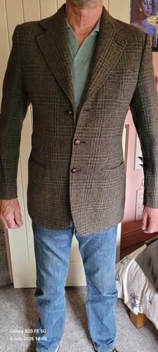 Giacca vintage harris tweed - harris,