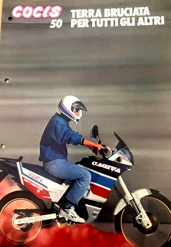 Brochure depliant cagiva - brochure-,