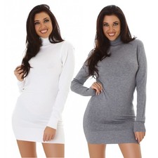 Abito donna collo alto lupetto