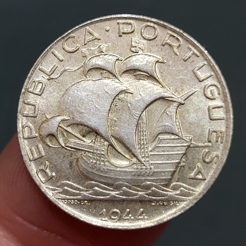 Moneta argento portogallo 1944 - argento,