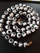 Collana Millefiori Veneziano Murrina 1960 /70 Venetian  Glass Bead Neklace Vinta