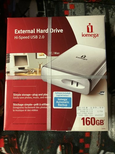 Hard disk esterno iomega hdd - disk,